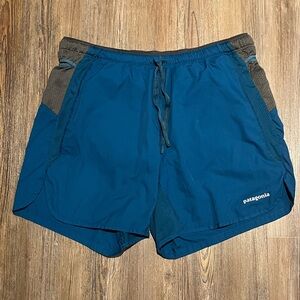 PATAGONIA men’s blue shorts waist: 28”